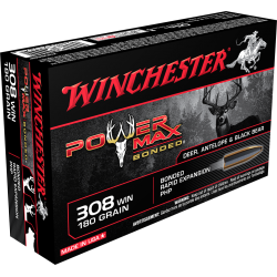 Win Power Max 308 Win 180 gr PHP Winchester Ammunition Winchester