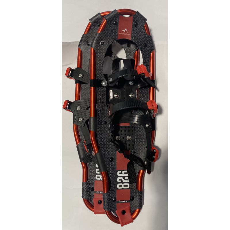 Faber Snowmountain Aluminium Snowshoe 8x26 Red Sporteque