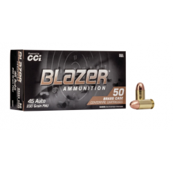 CCI Blazer Brass 45 Auto 230 gr FMJ CCI Ammunitions