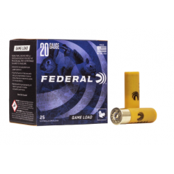 Federal Game Load 20 Ga 7/8 oz 6 Federal ( American Eagle) Target & Hunting Lead