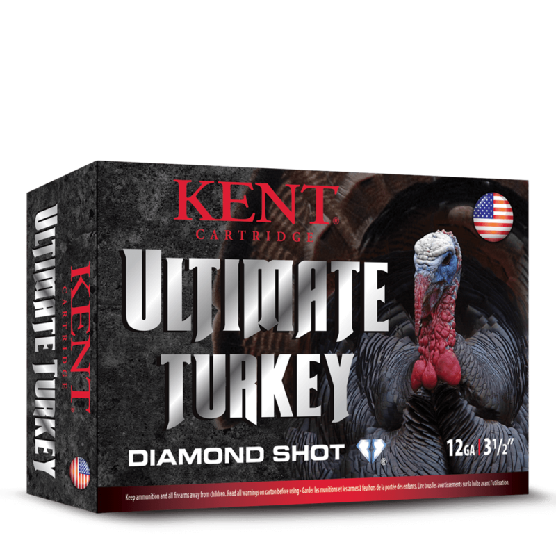 Kent Ultimate Turkey 12 Ga 3'' 1 3/4oz no.5 Kent Cartridge Turkey