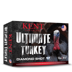 Kent Ultimate Turkey 12 Ga 2 3/4'' 1 5/8oz no.5 Kent Cartridge Turkey