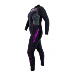 Akona : Quantum Stretch Wetsuit 3mm for women - Magenta Akona Wet suit