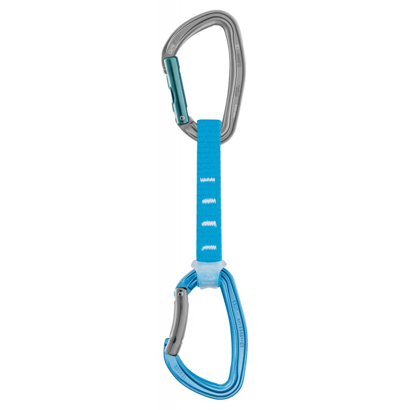 Petzl Djinn Axess Quickdraw 12 cm Blue Petzl Carabiner