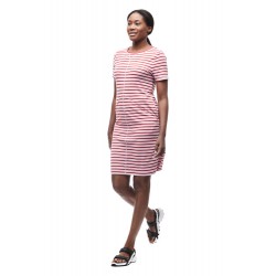 Indygena : Kuiva II - Jersey direlease® dress - Primrose Candy Apple Stripe Indyeva Clothing