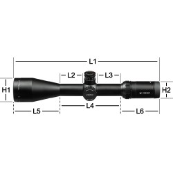 Vortex : Viper HS LR 4-16x50 SFP Riflescope BDC Vortex Vortex