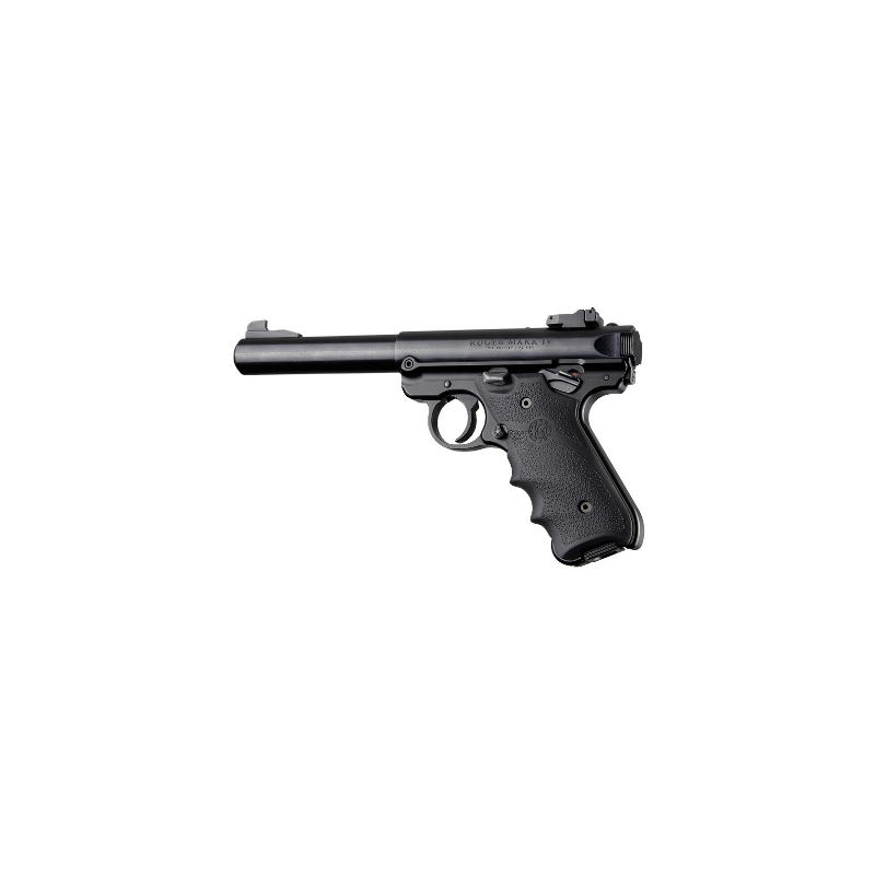 Hogue Ruger Mark IV rubber grip finger groove Hogue Pistol Grip