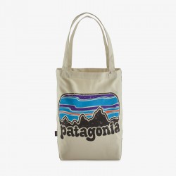 Patagonia : Market Tote - Fitz Roy Far Out: Bleached Stone Patagonia Accessories