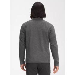 The North Face : Men's Canyonlands Full Zip - Dark Grey Heather THE NORTH FACE Clothing