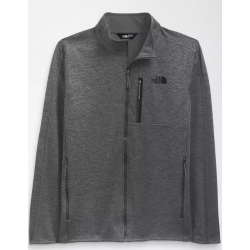 The North Face : Men's Canyonlands Full Zip - Dark Grey Heather THE NORTH FACE Clothing