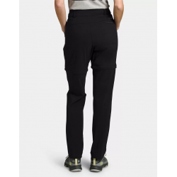 The North Face : Pantalon convertible Paramount à taille mi-haute pour femmes - Noir THE NORTH FACE Vêtements