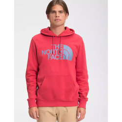 The North Face : Men’s Half Dome Pullover Hoodie - Rococco Red THE NORTH FACE Clothing