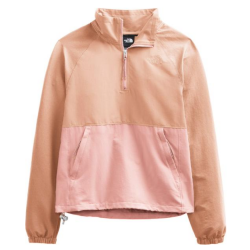 The North Face : Women’s Class V Windbreaker - Cafe Creme/Evening Sand Pink THE NORTH FACE Clothing