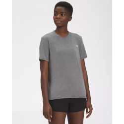 The North Face : T-Shirt à manches courtes Wander pour femmes - Medium Grey Heather THE NORTH FACE Vêtements