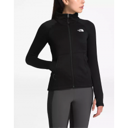 The North Face : Women’s Canyonlands Full-Zip Fleece - Black THE NORTH FACE Clothing