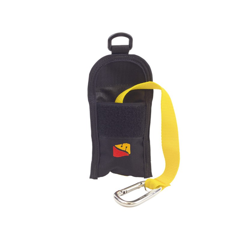 Diverite Jon Line With Carabiner and Pouch - Black DIVERITE Diverite Products