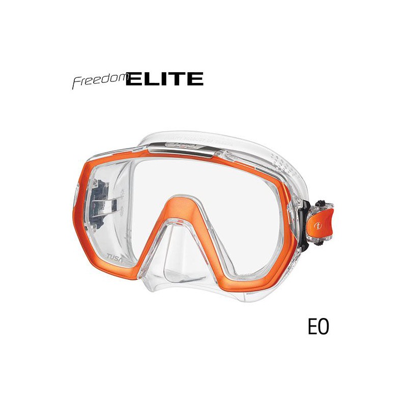 Tusa Mask Freedom Elite Orange Tusa Masks