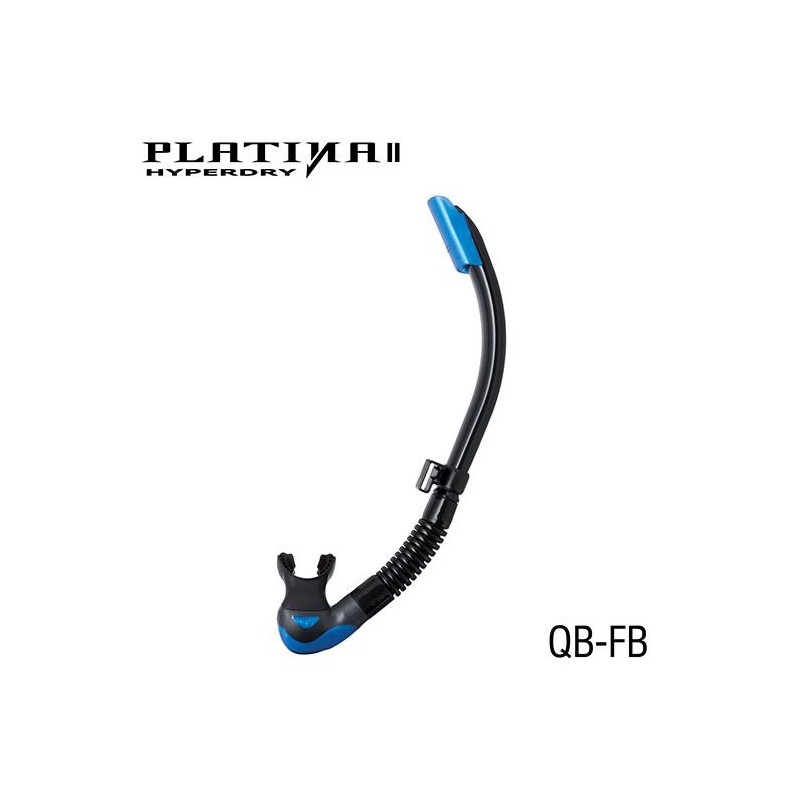 TUSA Platina II Snorkel Black/Blue Tusa Snorkel