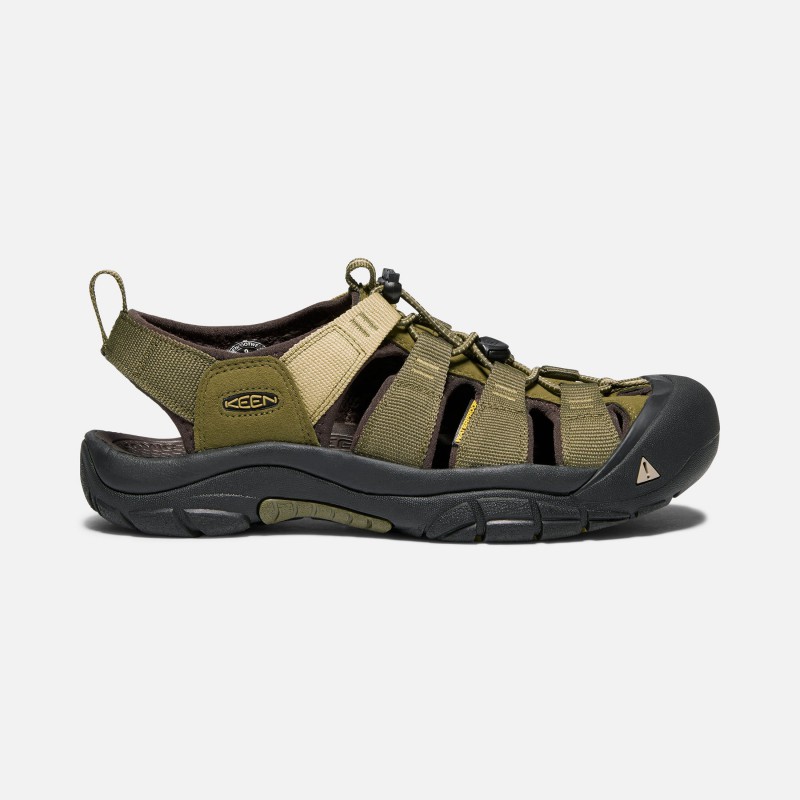 Keen Newport H2 Dark Olive/Antique Bronze Pour Homme KEEN Chaussures