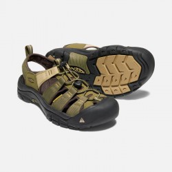 Keen Newport H2 Dark Olive/Antique Bronze For Men KEEN Footwear