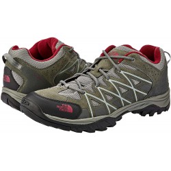 The North Face Men Storm III GREY/RED THE NORTH FACE Hiking Shoes & Boots