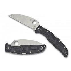Spyderco knife endura 4 flat wharncliffe pln black Spyderco Knives
