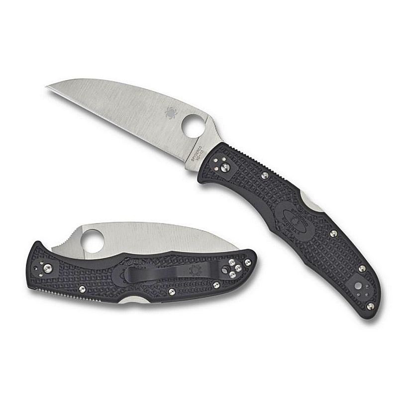 Spyderco couteau endura 4 flat wharncliffe pln black Spyderco Couteaux