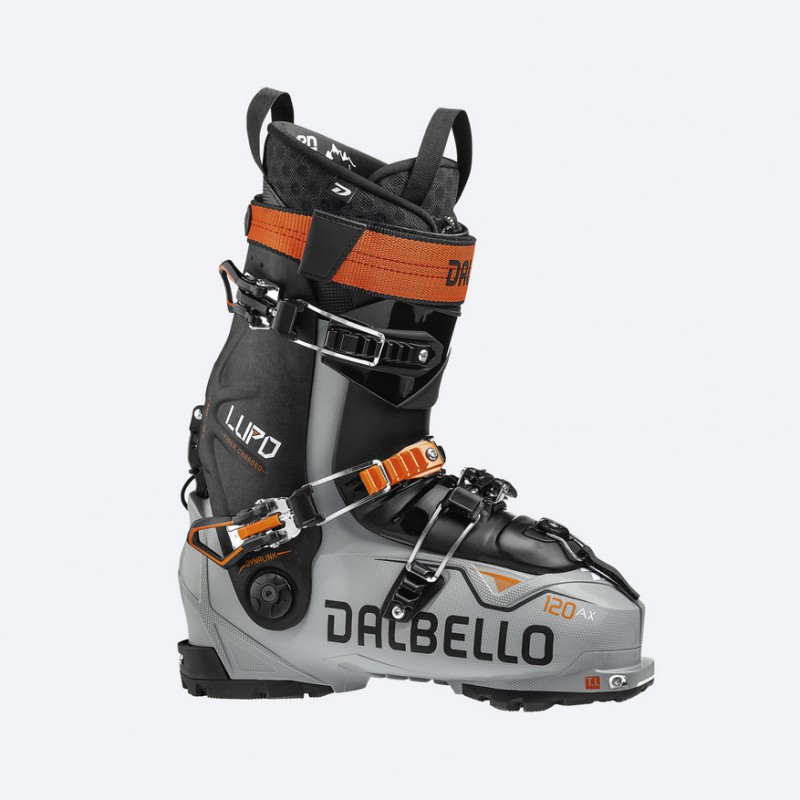 Dabello Lupo AX 120 Gris/Noir Bottes de Freeride Dalbello Bottes de ski alpin