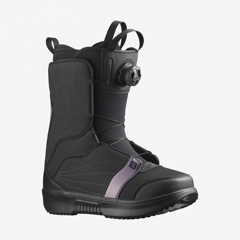 Salomon Pearl Boa Bottes de Snowboard pour Femmes Salomon Bottes de planche à neige