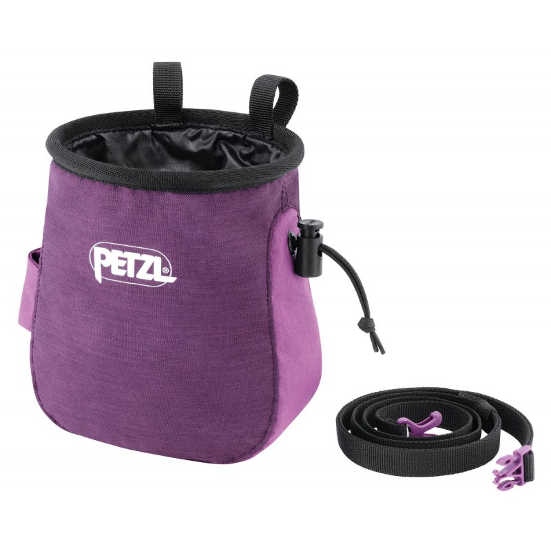 Petzl saka chalk bag Purple Petzl Chalk / Chalk Bag