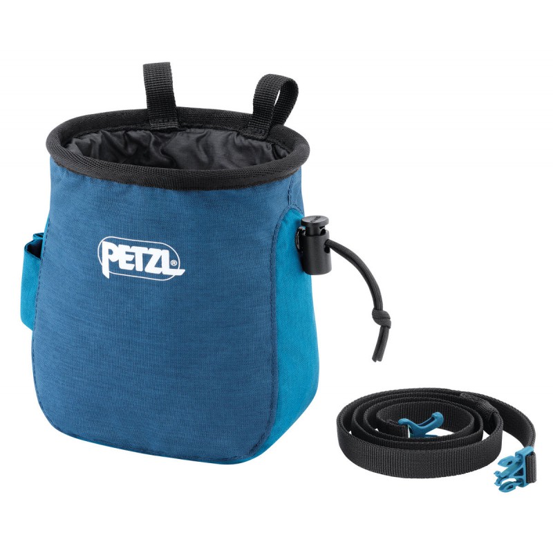 Petzl saka chalk bag Blue Petzl Chalk / Chalk Bag