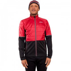 SWIX Navado Veste Full Zip Pour Hommes Rouge Swix Manteaux et Vestes