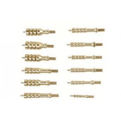 Tipton 12 piece Brass Jag Kit Tipton Gun Cleaning