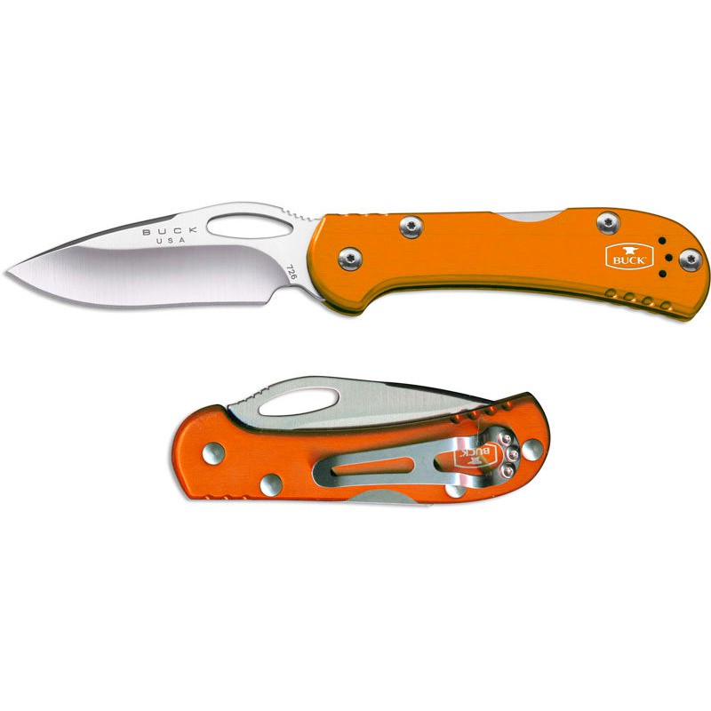 Buck Spitfire Orange Buck Knife Couteaux