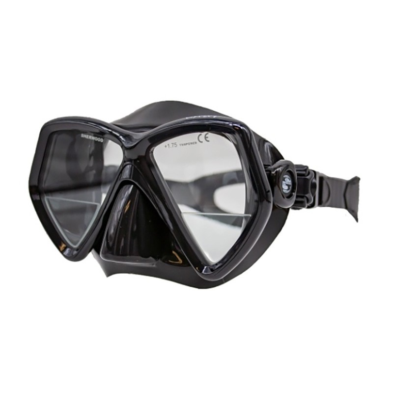 Sherwood Mask Oracle+ Black Sherwood Scuba Masks