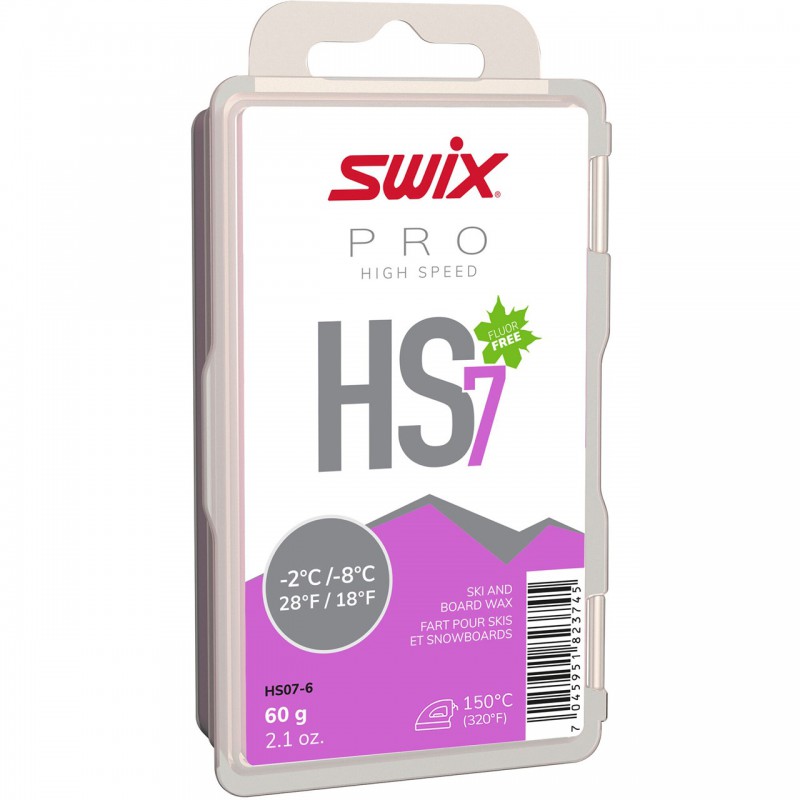 Swix HS7 violet -2/-8C 60gr Swix Ski tuning & wax