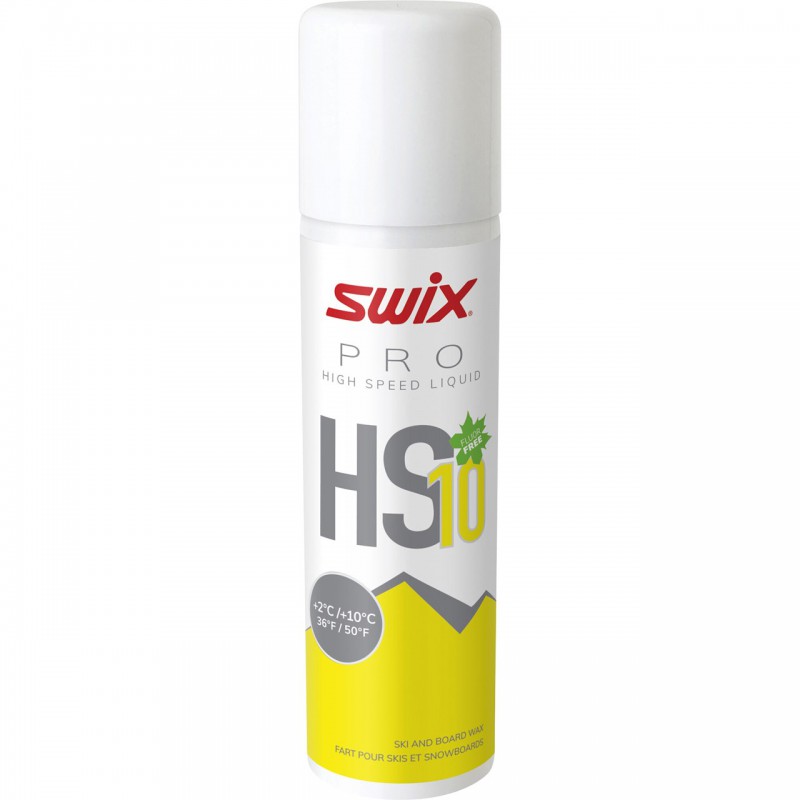 Swix HS10 liquid yellow +2/+10 125ml Swix Ski tuning & wax