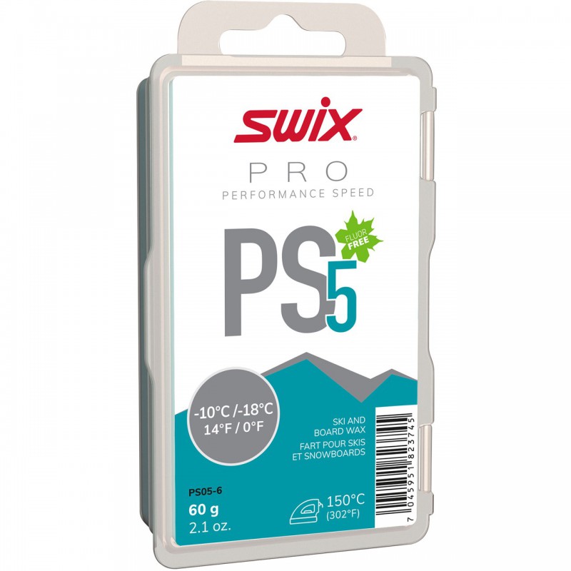 Swix PS5 Turquoise -10/-18, 60g Swix Ski tuning & wax