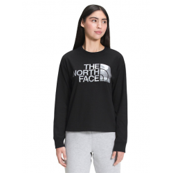 The North Face Women’s Recycled Expedition Graphic L/S Top - Black THE NORTH FACE Clothing