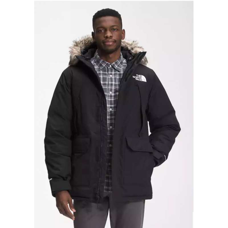 The North Face : McMurdo Parka pour hommes - Noir THE NORTH FACE Vêtements