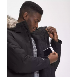 The North Face : McMurdo Parka pour hommes - Noir THE NORTH FACE Vêtements