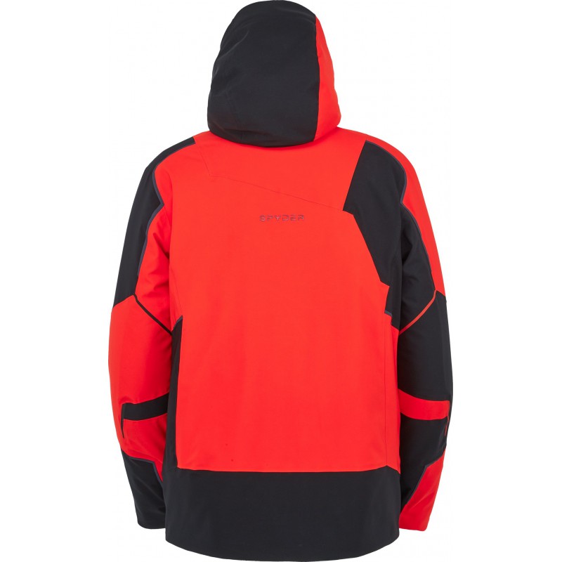 Veste Spyder Homme Taille M - Modèle Doudoune (puffer), Grise, Occasion Très Bon état
