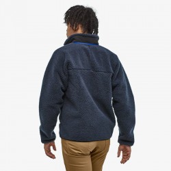 Patagonia Jacket Classique Retro-X® en polaire pour hommes - New Navy Patagonia Vêtements