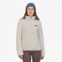 Patagonia Veste en Polaire Los Gatos Fleece ¼-Zip pour femmes - Bouleau blanc Patagonia Vêtements