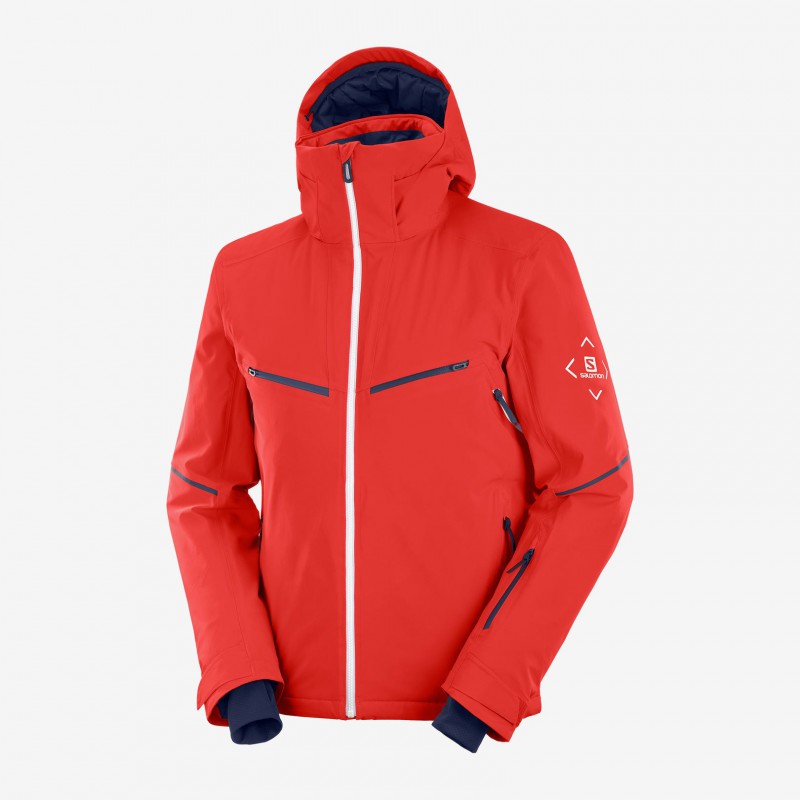 Salomon brilliant jacket goji berry Salomon Jackets & Vests