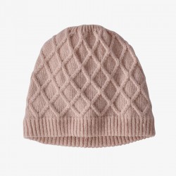 Patagonia Women's Honeycomb Knit Beanie One Size - Fuzzy Mauve - Patagonia - sporteque.ca