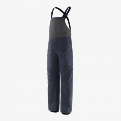 Patagonia Salopette « SnowDrifter Bibs » pour hommes - Smolder Blue Patagonia Vêtements