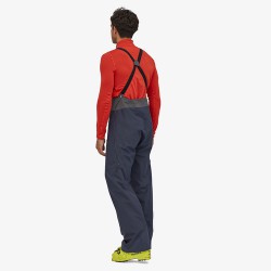 Patagonia Salopette « SnowDrifter Bibs » pour hommes - Smolder Blue Patagonia Vêtements