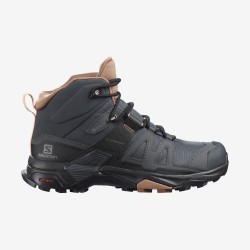 Salomon X Ultra 4 MID GTX Femmes Ebony/Mocha Salomon Chassures de randonné