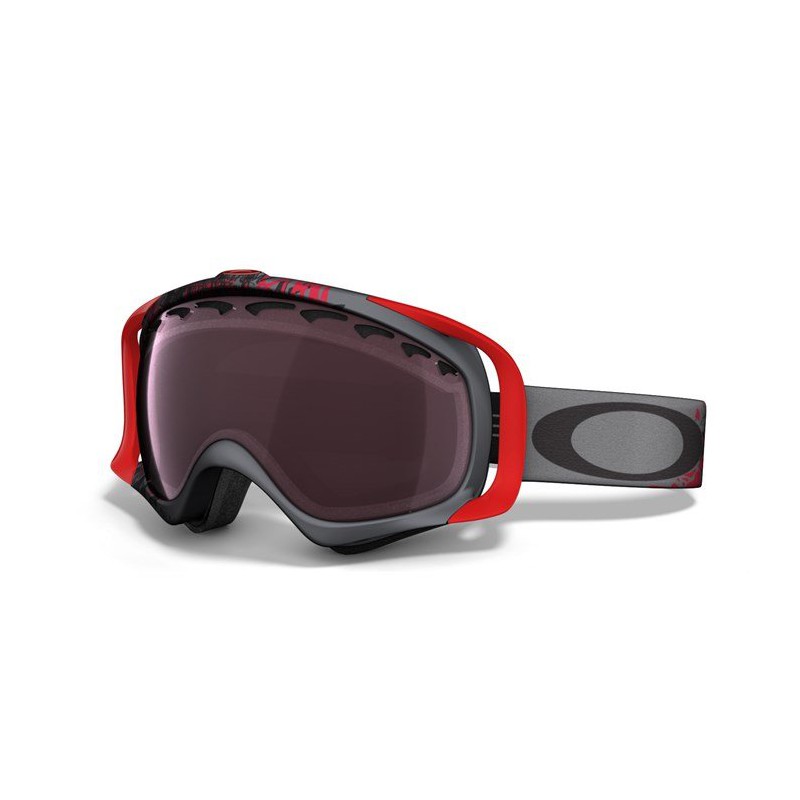 Oakley - Crowbar® Seth Morrison Risk Taker Noire Rouge Iridium OAKLEY Lunettes de ski alpin